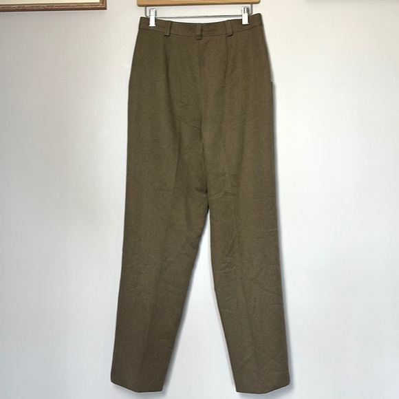 Vintage Haggar Brown High Rise Trouser Pants 8 - Picture 6 of 6